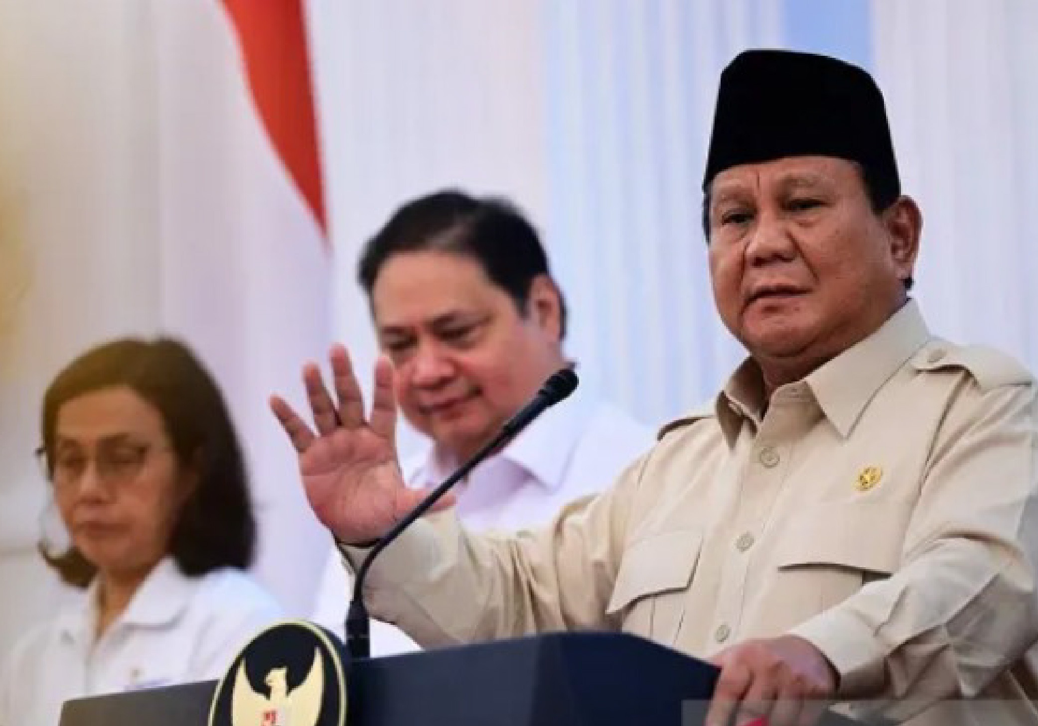 IHSG Turun, Prabowo Sindir Menteri yang Terlihat Cemas