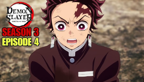 Tanjiro dan Muichiro bertarung melawan iblis di Kimetsu no Yaiba Season 3 Episode 4 Sub Indo