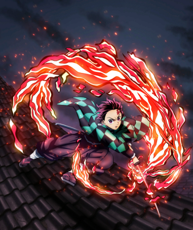 Tanjiro Kamado, protagonis Demon Slayer: Infinity Castle, menjadi favorit penggemar karena sifat gigih dan empatinya.