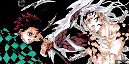 Tanjiro Kamado menghadapi Muzan Kibutsuji dalam pertarungan klimaks di Demon Slayer: Infinity Castle.