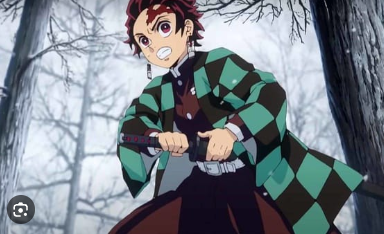 Adegan pertarungan epik Tanjiro dan teman-temannya melawan musuh kuat di Kimetsu no Yaiba Season 3 Episode 8 Sub Indo.