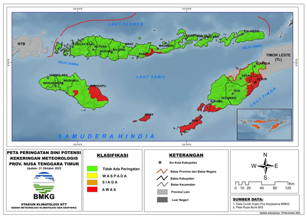 Peringatan BMKG Cuaca Ekstrem NTT November 2025: 6 Fakta Penting yang Wajib Kamu Tau!