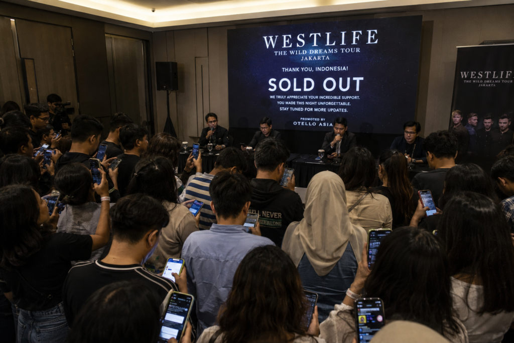 Tiket Westlife di GBK Jakarta Sold Out dalam 12 Jam, Konser Terbesar di Asia Tenggara