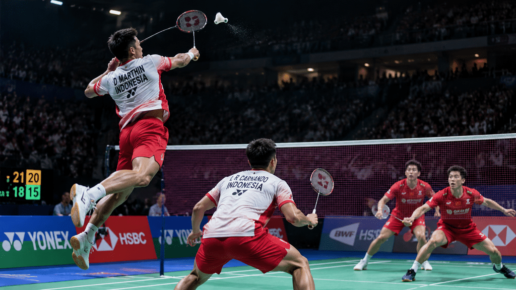 Leo Rolly dan Daniel Marthin Naik Podium Emas Asian Games